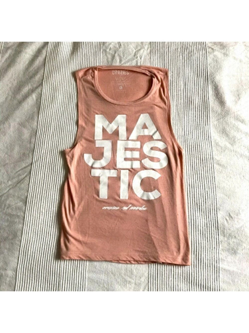 𝅺crazies and Weirdos Majestic Small Muscle Tank